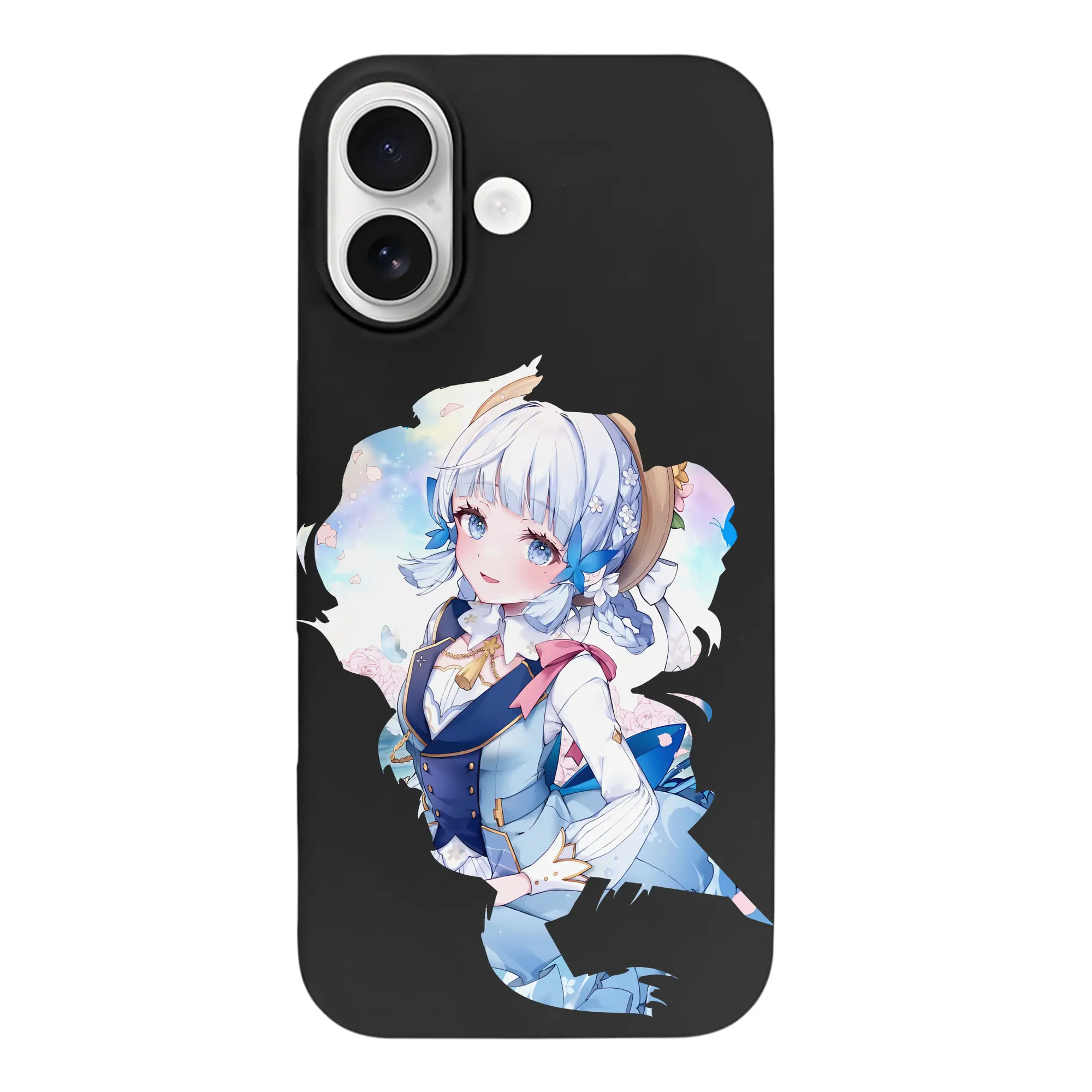 原 神 グッズ 神里綾華 - iPhone 17 シリーズ シリコンケース 薄型 耐衝撃 指紋防止 ソフトタッチカバー 精密フィット 傷防止 保護ケース iPhone 17/17 Air/17 Pro/17 Pro Max 対応